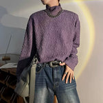 4908325185507,4908325185492,4908325185502,4908325185497, Textured Turtleneck Long Sleeve Base Layer