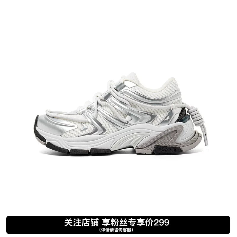 Thick-Soled Retro Running Dad Sneakers 1
