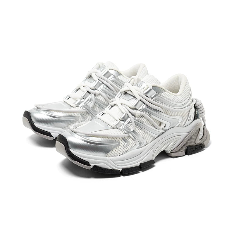 Thick-Soled Retro Running Dad Sneakers 2