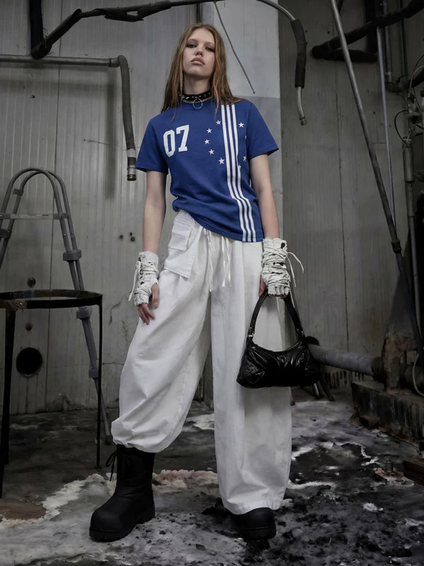 Three-Stripe Graphic Jersey T-Shirt 4