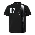 6259417290461,6259417290462,6259417290463,6259417290464, Three-Stripe Graphic Jersey T-Shirt