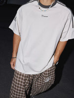 Three-Stripe Loose Fit Short-Sleeve T-Shirt 3