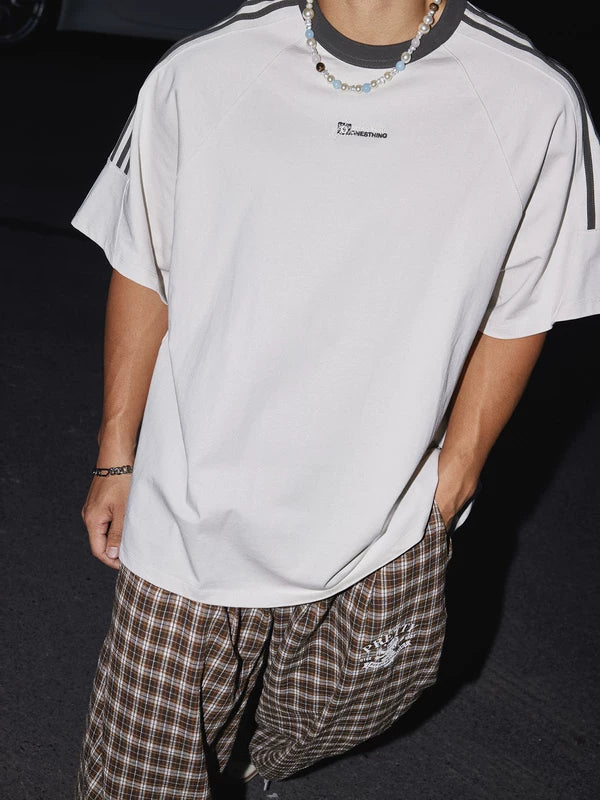 Three-Stripe Loose Fit Short-Sleeve T-Shirt 3