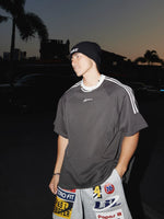 Three-Stripe Loose Fit Short-Sleeve T-Shirt 4