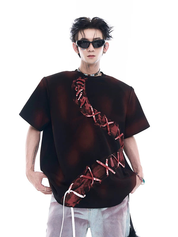 Tie-Up Graphic Short-Sleeve T-Shirt 2
