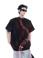 Tie-Up Graphic Short-Sleeve T-Shirt 3