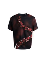 Tie-Up Graphic Short-Sleeve T-Shirt 5
