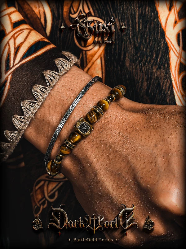 Tiger Eye Beaded Bracelet 4