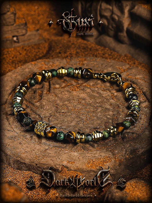 Tiger Eye Stone Beaded Bracelet 2