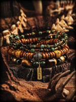 Tiger Eye Stone Multi-Strand Bracelet 1