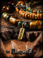 Tiger Eye Stone Multi-Strand Bracelet 3