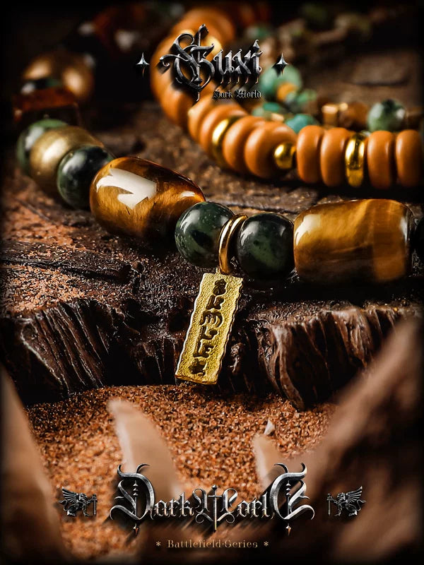 Tiger Eye Stone Multi-Strand Bracelet 3