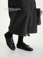 Top-Grain Leather Carved Mule Slippers 4