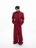 Two-Piece Suit Jacket and Pants Set 1