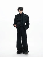 Two-Piece Suit Jacket and Pants Set 2