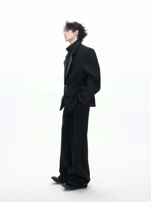 Two-Piece Suit Jacket and Pants Set 3