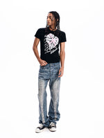 Union Jack Rhinestone Graphic T-Shirt 3