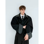 University-Inspired Loose Fit Zip-Up Jacket 3