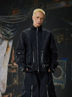 Utility Jacket and Pants Set with Zippers 1