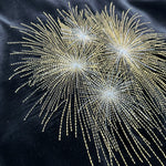 Velvet Bomber Jacket with Firework Embroidery 5