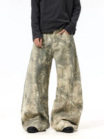 Vintage Camouflage Wide Leg Cargo Pants 5