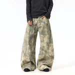 6164296635518,6164296635519,6164296635520,6164296635521,6164296635522, Vintage Camouflage Wide Leg Cargo Pants