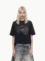 Vintage Distressed Graphic Cotton T-Shirt 1