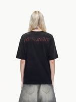 Vintage Distressed Graphic Cotton T-Shirt 4