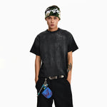 6207200638622,6207200638623,6207200638624,6207200638625, Vintage Distressed Graphic T-Shirt