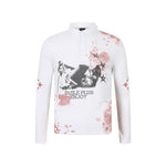 6032030456547,6032030456548,6032030456549, Vintage Graphic Henley Long Sleeve T-Shirt