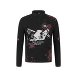 6032030456550,6032030456551,6032030456552, Vintage Graphic Henley Long Sleeve T-Shirt