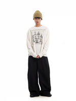 Vintage Graphic Long-Sleeve T-Shirt 4
