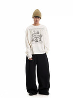 Vintage Graphic Long-Sleeve T-Shirt 5