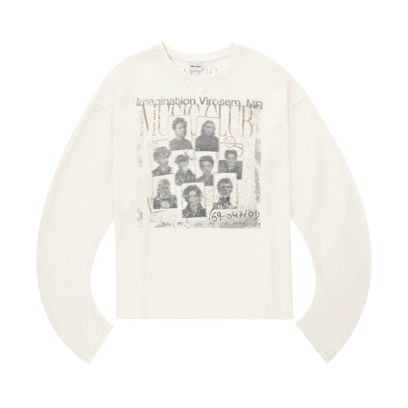 5709101041679,5709101041680,5709101041681, Vintage Graphic Long-Sleeve T-Shirt