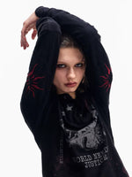 Vintage Graphic Washed Long-Sleeve Henley T-Shirt 3