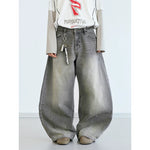 5570257404900,5570257404901,5570257404902,5570257404903, Vintage Ink Wash Wide Leg Jeans Pants