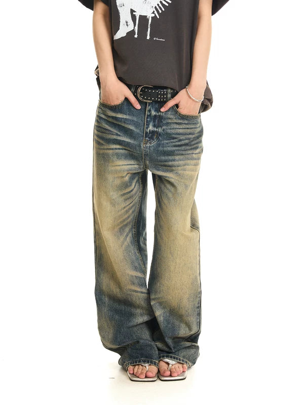 Vintage Loose Straight Leg Jeans 1