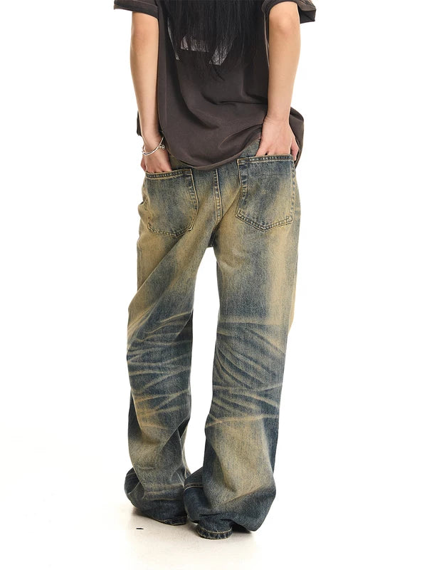 Vintage Loose Straight Leg Jeans 3