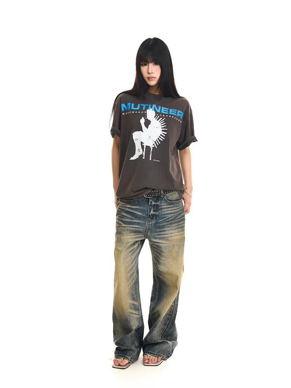 Vintage Loose Straight Leg Jeans 5