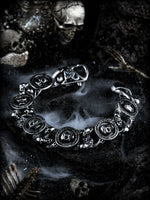 Vintage Skull Link Bracelet 1