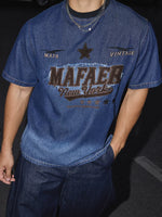 Vintage Star Graphic Denim T-Shirt 3