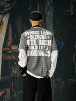 Vintage Striped Faux Layered Long-Sleeve T-Shirt 2