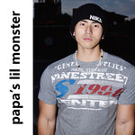 6261244023083,6261244023084,6261244023085, Vintage Style Distressed Short-Sleeve T-Shirt