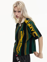 Vintage Textured Knit Polo Shirt 2
