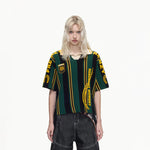 6035064664215,6035064664216,6035064664217, Vintage Textured Knit Polo Shirt