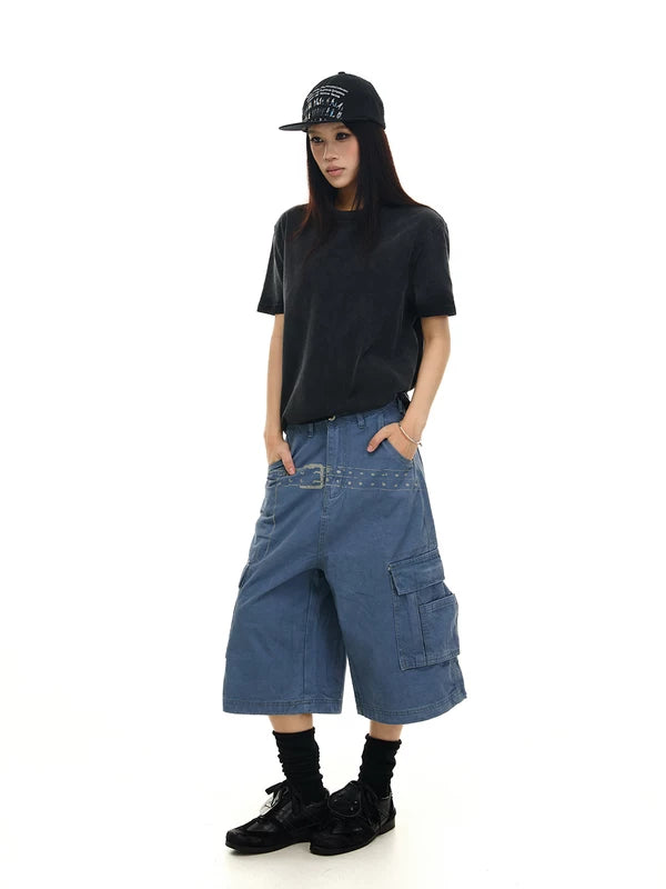 Vintage Washed Boxy Short-Sleeve T-Shirt 4