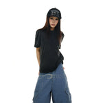 6100544200642,6100544200643,6100544200644,6100544200645, Vintage Washed Boxy Short-Sleeve T-Shirt