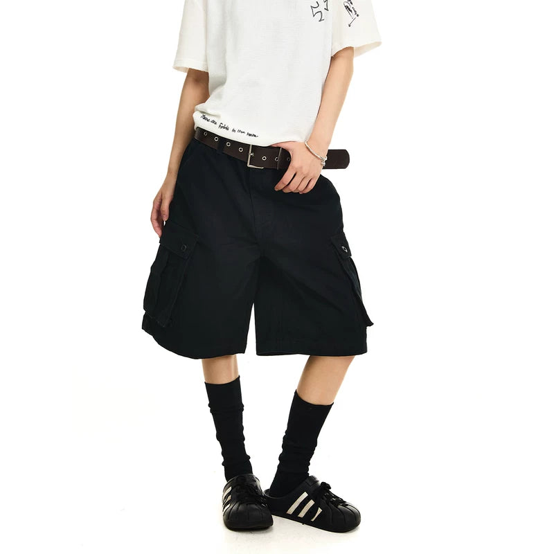 6093607145579,6093607145580,6093607145581,6093607145582,6093607145583, Vintage Washed Cotton Baggy Cargo Pants