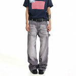 6077366444295,6077366444296,6077366444297,6077366444298,6077366444299, Vintage Washed Distressed Cargo Pants