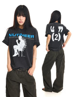 Vintage Washed Graphic Short-Sleeve T-Shirt 1